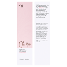 Cgc oh yes clitoral stimulant cooling 1 fl oz - $889.70 MXN
