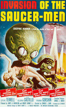 18x24&quot;Poster Decor.Room design art print.Invasion of Saucer men movie.6116 - £16.59 GBP