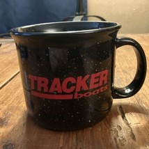 Tracker Boats Advertising Coffee Mug 16 oz. Black - £11.81 GBP