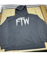 FTW Independent Black Hoodie Sweatshirt Men&#39;s As Is - $285.40 MXN