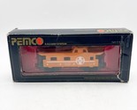 Pemco HO Scale Santa Fe 36&#39; Orange Caboose Car 3404-001 - £8.11 GBP