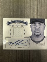 2012 National Treasures Wilin Rosario Auto GU Jersey /99 Autograph JSY R... - $14.95