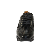 Men's GENIO Turkey Genuine Snake Leather Shoes 120197327 Black image 2