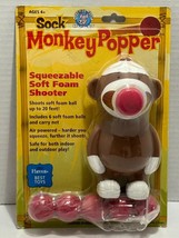 NEW/Sealed Sock Monkey Popper Squeezable Soft Foam Shooter - Hog Wild 2013 - £5.04 GBP