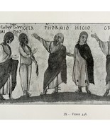 Phormio Of Terence Vatican Miniatures Print 1894 Victorian Verse 348 DWFF12 - $27.22 CAD