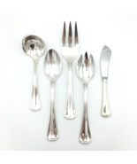 TOWLE Hamilton silver-plated serving set - glossy Germany lot of 5 spoon... - £26.16 GBP