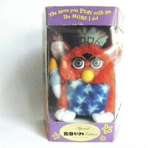 Patriotic Furby 1999 Statue of Liberty Special KB Toys model 70-893 VERY... - $168.89