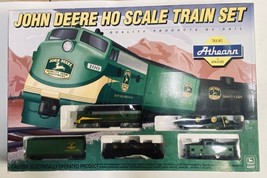 John Deere HO Scale Train Set 1st Edition Athearn 1997 Works 38” X 47” - £125.80 GBP
