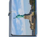 Famous Landmarks D9 Windproof Dual Flame Torch Lighter Statue of Liberty... - $16.78