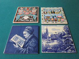 Lot Of Tiles Holland Delft And American Bergren Il. Usa Tiles - Pick One - $25.99