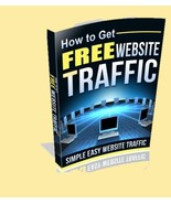 How To Get Free Website Traffic - $25.00