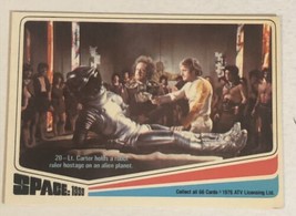 Space 1999 Trading Card 1976 #20 Lt Carter - $1.97