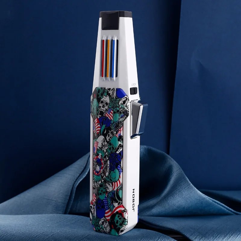 2025 Jobon  Windproof Torch Jet Flame Gas Lighter Kitchen BBQ Coo Weldin... - $166.20