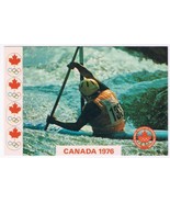 Postcard 1976 Olympics Montreal Kayak - £7.87 GBP