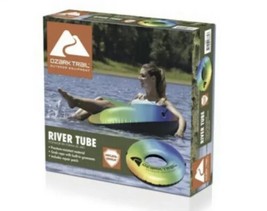 Ozark Trail 39&quot; Inflatable River Tube, Single Rider, Rainbow NEW Pool Float - $14.34
