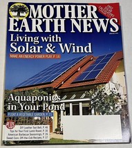 Mother Earth News Magazine ~ June July 2018 Living with Solar &amp; Wind Aquaponics - £7.00 GBP