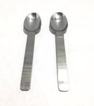 Reed &amp; Barton TELLURIDE Stainless 2 Dinner Spoons Japan Flatware Discontinued - £20.79 GBP