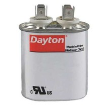 Dayton 2Mdv5 Run Capacitor,6 Mfd,370V,Oval - £14.21 GBP