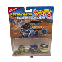 VINTAGE 1996 MICRO MACHINES HOT WHEELS ACTION PACK SOJOURNER MARS ROVER ... - $14.25