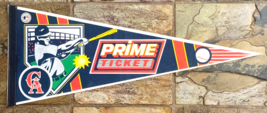 MLB Baseball Pennant-Prime Ticket-California Angels-Vintage Banner - 30&quot; - £7.46 GBP