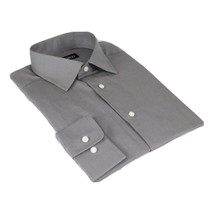 Men Mondego 100% Soft Cotton Dress Classic shirt Long Sleeves sn100 gray Solid image 2