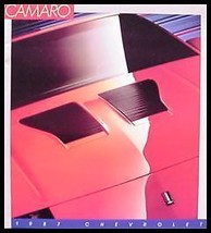 1987 Chevrolet Chevy Camaro Prestige Brochure, Z28 - £7.89 GBP