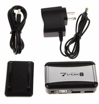 7 Port USB 2.0 HUB Powered High Speed with AC Power Adapter &amp; Cable for PC - $684.50 MXN