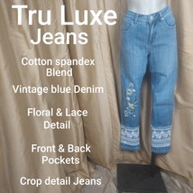 Tru Luxe James Floral &amp; Lace Detail Size 4 - $39.68 CAD