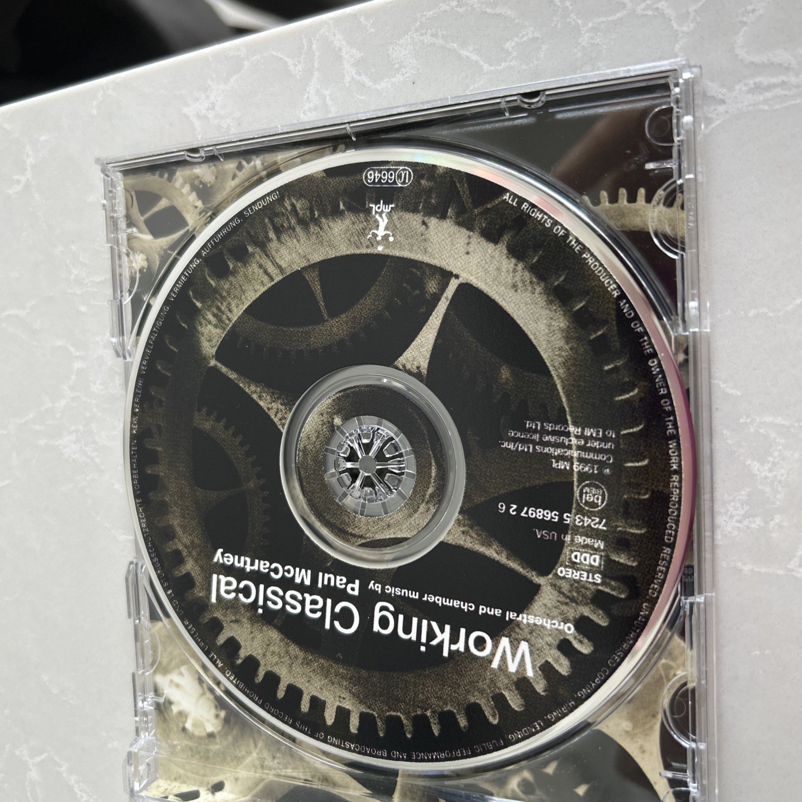 Paul McCartney - Working Classical - Pre owned/Used CD Item image 6