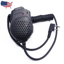 Dual Ptt Speaker Mic Headset For Uv-82 Uv-82L Gt-5 Baofeng Ham Radio Ori... - $19.99