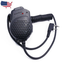 Dual Ptt Speaker Mic Headset For Uv-82 Uv-82L Gt-5 Baofeng Ham Radio Original - $19.99