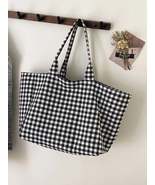 Classic Plaid Tote Bag - $29.45 CAD