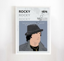 Rocky (1976) Minimalistic Film Poster - $14.85+