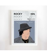Rocky (1976) Minimalistic Film Poster - £11.89 GBP+