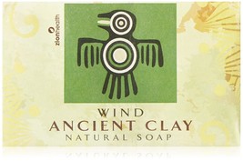 Zion Health Clay Soap, Wind, 6 Ounce - £16.88 GBP