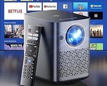 [Auto Focus | Keystone] Projector With Wifi And Bluetooth, 400 Ansi Nati... - $370.99