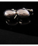 Sterling Football cufflinks / sports gift / retirement gift / silver tux... - £179.85 GBP