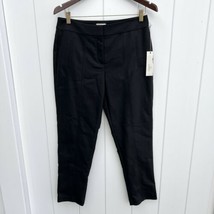 Chicos Sz 0 So Slimming Trouser Dress Pants Basic Black Stretch Ankle  - $25.98