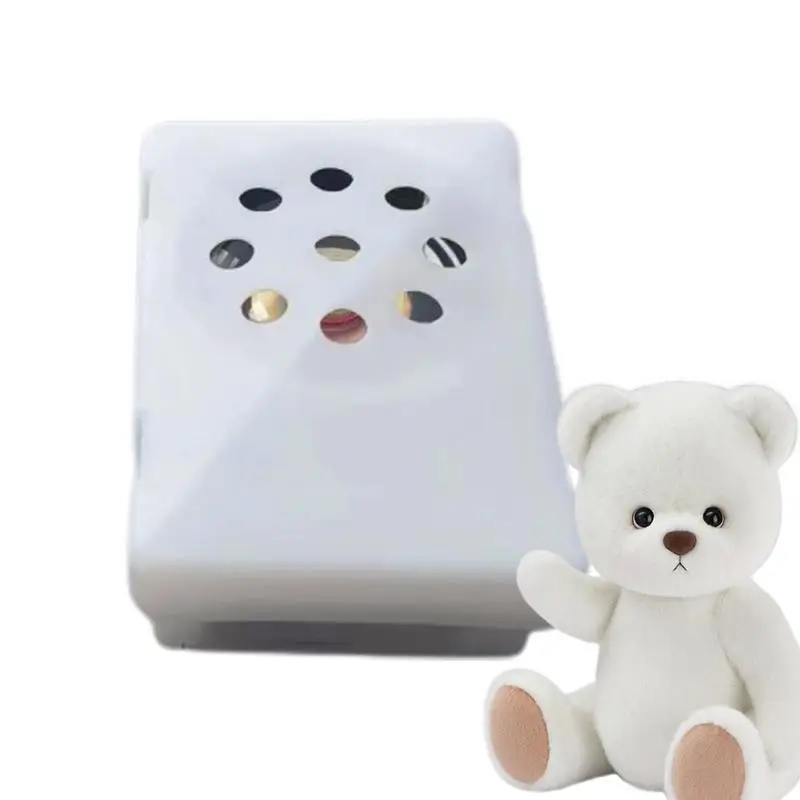 Voice Recorder For Stuffed Animal Mini Square Voice Recording Device Recordable - £7.44 GBP+