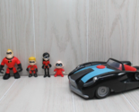 Disney Pixar The Incredibles Mr. Incredibile Convertible Car 4 Figures l... - $21.60
