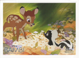 Bambi 2017 Anniversary Edition Lithograph Disney Movie Club Exclusive NEW - $11.30