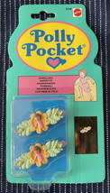 Vintage 1990 Polly Pocket Green Hairslides Barrettes Moc New &amp; Sealed #6148 - £67.15 GBP