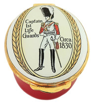 Crummles Enamels Captain 1st Life Guards Circa 1830 - £49.11 GBP