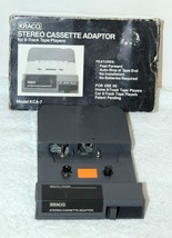 Vintage Kraco Stereo Cassette Tape Adaptor KCA-7 For 8 Track ~ NEW IN OP... - $27.17 CAD