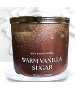 Bath &amp; Body Works WARM VANILLA SUGAR 3 Wick CANDLE   US SELLER - €30,61 EUR