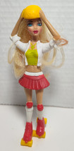 McDonald&#39;s 2007 My Scene Barbie Roller Blade Blonde Hair. - $4.95