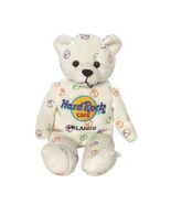 Hard Rock Cafe Orlando Peace Sign Teddy Bear Plush Stuffed Animal 2004 9&quot; - $254.28 MXN