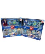 Rare HTF Pair of 2004 DC Mattel Justice League 4 piece Action Figure Sets - $121.96 CAD