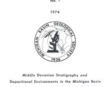 Middle Devonian Stratigraphy and Depositional Environments in the Michig... - $23.89