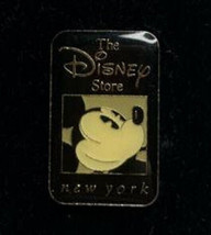 Disney Mickey Mouse Black and White Portrait Disney Store New York pin - $13.86